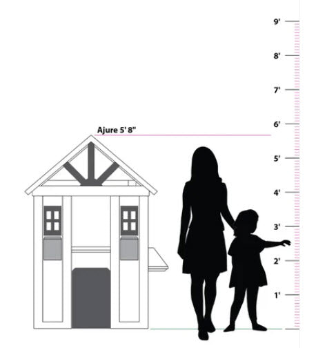 Custom Ajure Playhouse (Green)